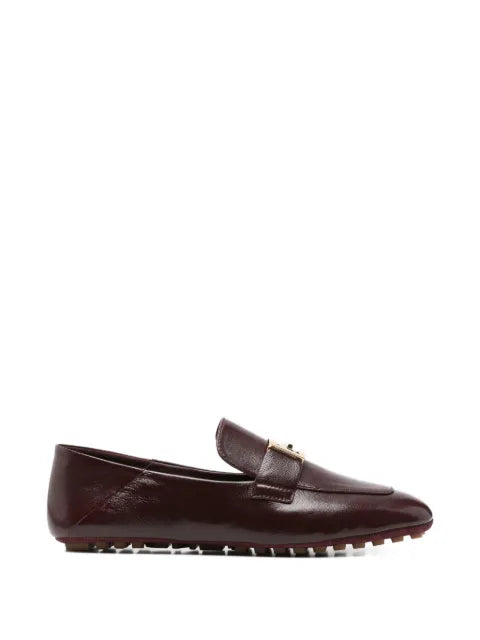 FENDI tube nappa leather loafers