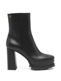 Gianvito Rossi block-heel leather ankle boots