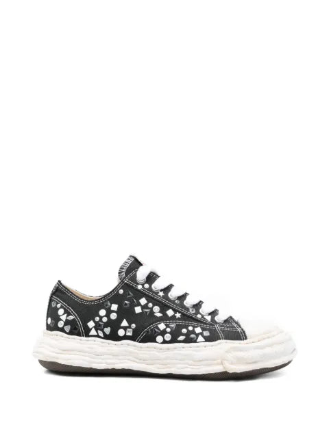 Maison MIHARA YASUHIRO PETERSON23 OG sole embellished canvas low-top sneakers