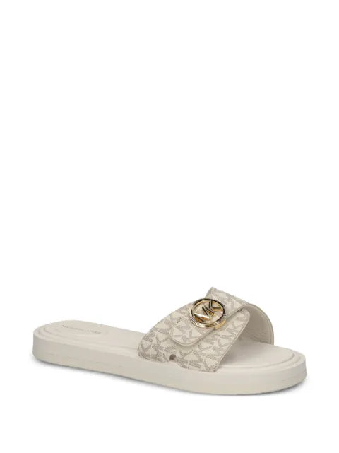 Michael Kors Signature logo slide sandals