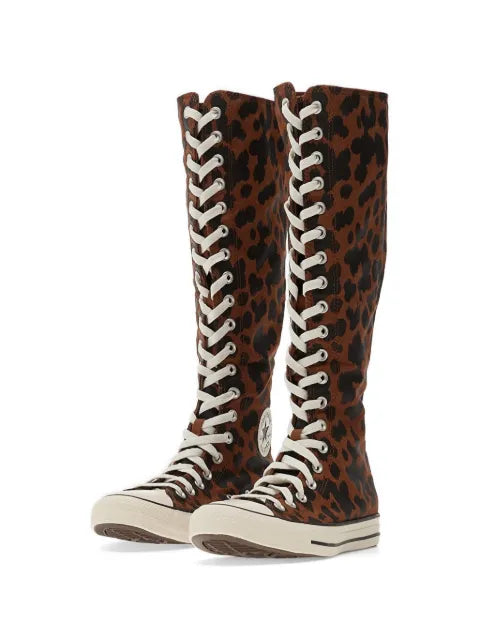 Converse Chuck Taylor All Star XX-Hi leopard-print sneakers