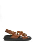 Marni crystal-embellished Fussbett sandals