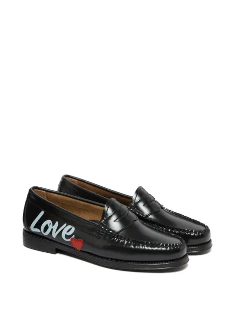 G.H.Bass Easy Weejuns Love Note penny loafers