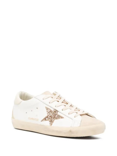 Golden Goose x Browns superstar glitter-patch sneakers