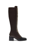 LILI CURIA Isadora lace-up boots
