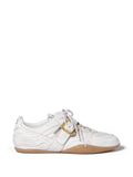 Miu Miu Gymnasium leather sneakers with strap and buckle