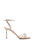 Aquazzura Dream Girl crystal-embellished sandals