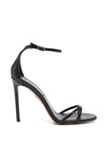 Aquazzura Nuda snakeskin-effect heeled sandals