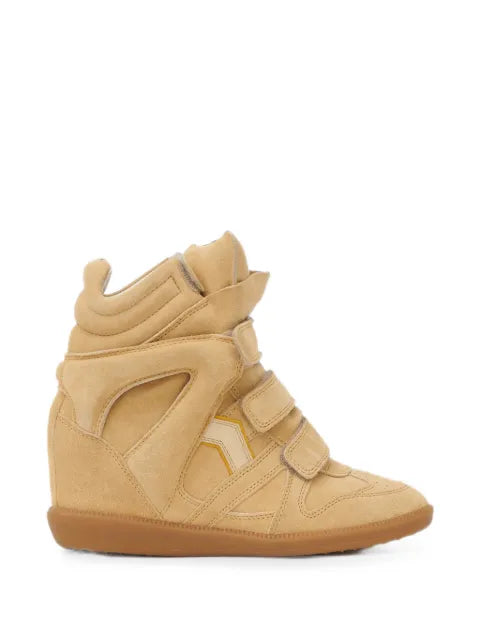 ISABEL MARANT Bekett suede wedge sneakers