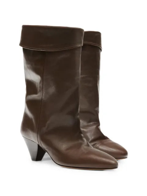 ISABEL MARANT Dalby leather ankle boots