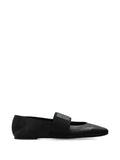 Givenchy Sliced Square ballet flats in textured-effect leather
