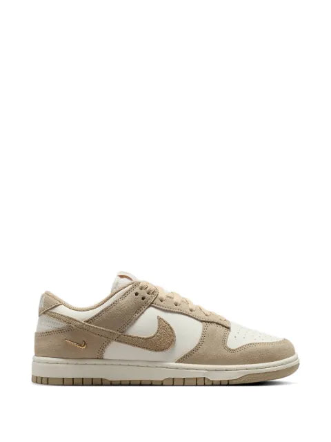 Nike Dunk Low suede sneakers