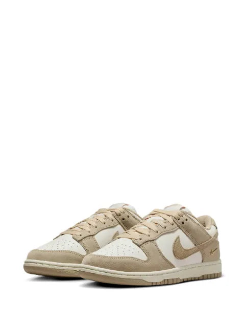Nike Dunk Low suede sneakers