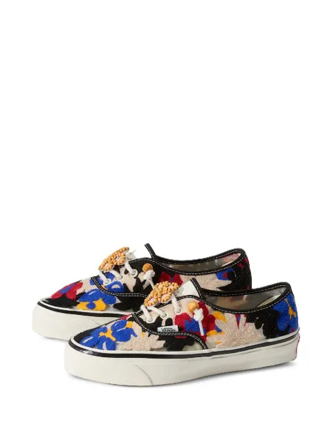 Vans Premium Authentic embellished floral-print sneakers