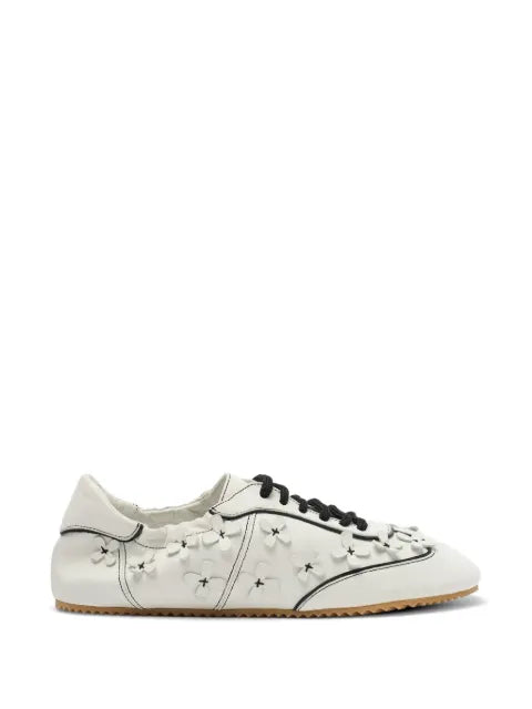 Scarosso Riley flowers round-toe sneakers