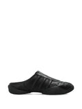 Y-3 Regu embroidered leather mules