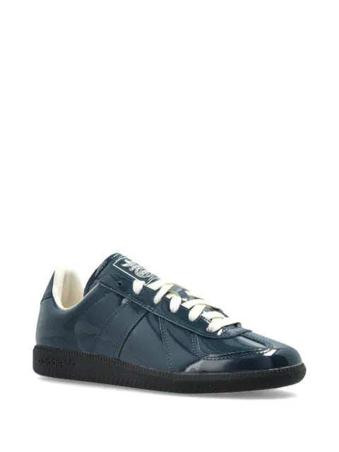 adidas lace-up leather sneakers