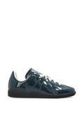 adidas lace-up leather sneakers