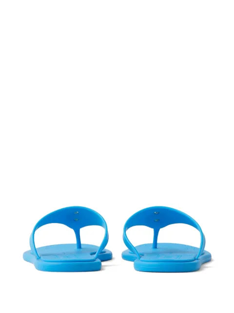 Versace Alia rubber flat sandals