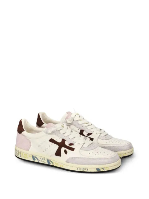 Premiata Clay logo-patch sneakers