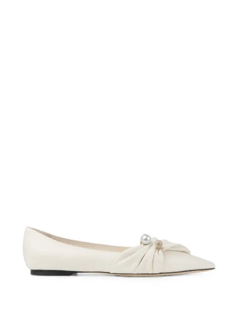Jimmy Choo Rafi pearl-embellished ballet flats