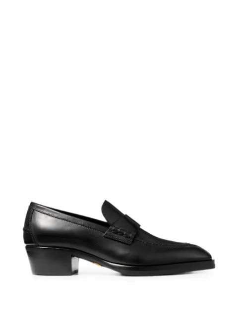 Jimmy Choo Wilder square-toe loafers