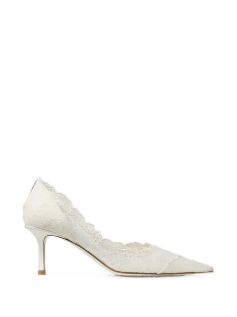 Jimmy Choo Faiz pumps 65 Ivory Jimmy Choo lace
