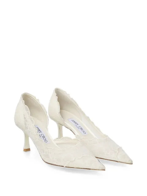 Jimmy Choo Faiz pumps 65 Ivory Jimmy Choo lace
