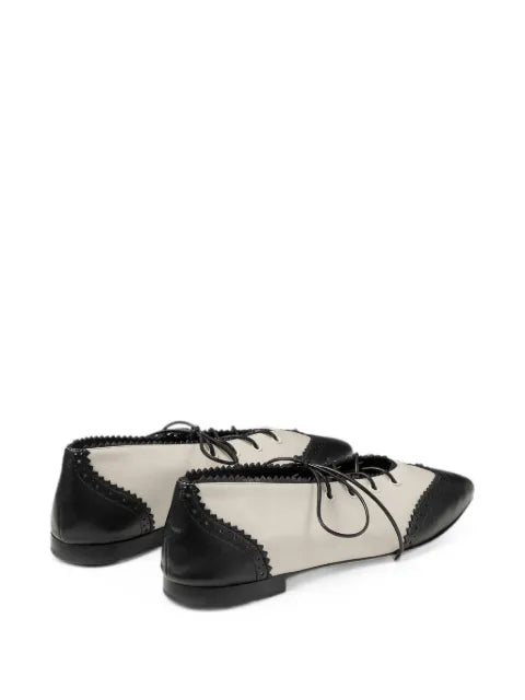 Jimmy Choo Margot lace-up ballet flats