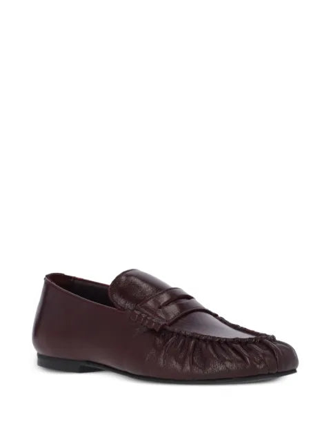 ALOHAS Aven pleated loafers
