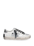Crime London SK8 Deluxe glitter-detail sneakers