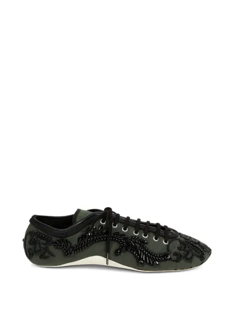 DRIES VAN NOTEN embroidered ballerina sneakers