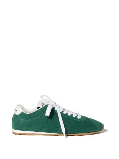 Miu Miu Plume suede sneakers