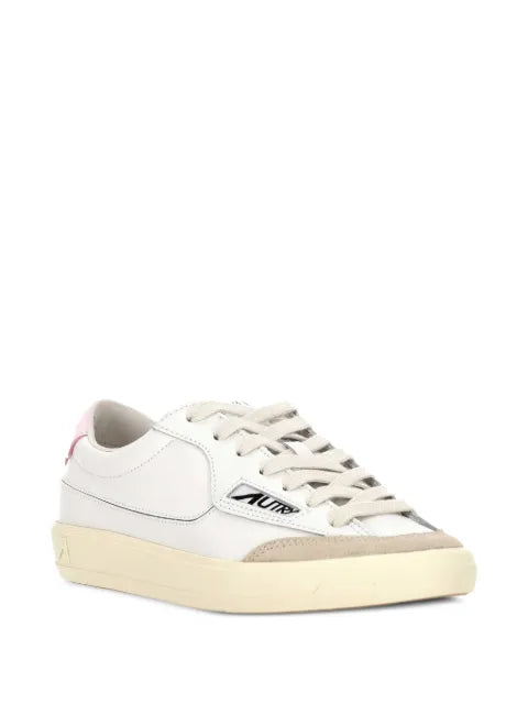 Autry Windscape panelled suede-trim sneakers