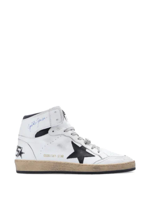Golden Goose Sky-Star sneakers with signature on the ankle