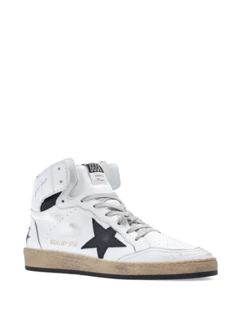 Golden Goose Sky-Star sneakers with signature on the ankle