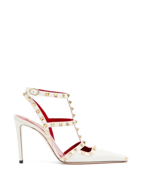 Valentino Garavani Rockstud kidskin pumps 100mm