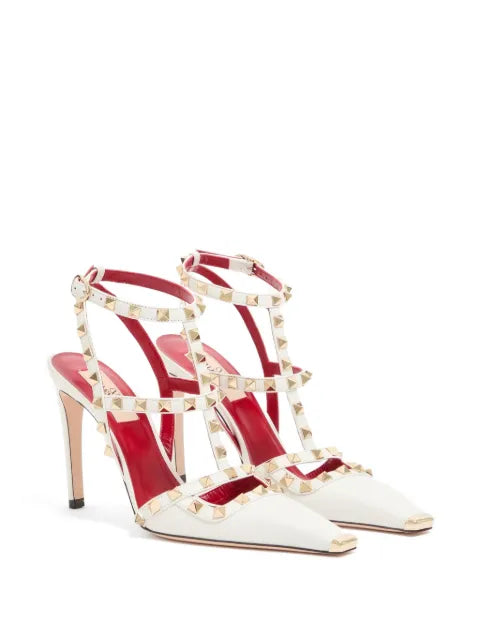 Valentino Garavani Rockstud kidskin pumps 100mm