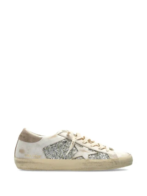 Golden Goose Super-Star glitter-detail sneakers