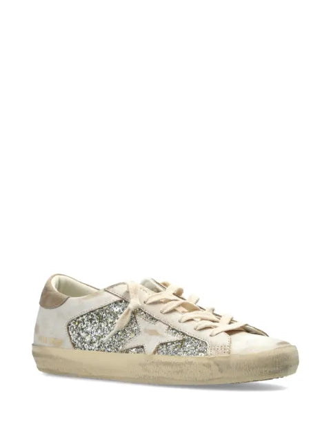 Golden Goose Super-Star glitter-detail sneakers