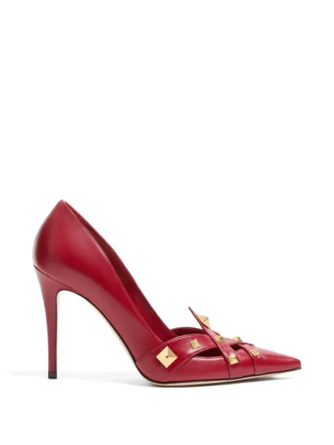 Valentino Garavani studdy kidskin pumps 100Mm