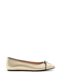 Valentino Garavani Vlogo signature ballerina in laminated nappa 05mm