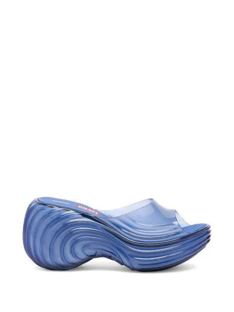 Diesel x Melissa platform mules in Melflex®
