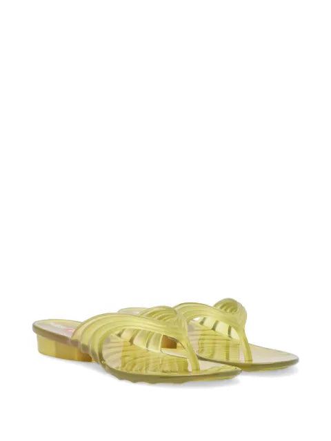 Diesel x Melissa sculptural flip-flops in Melflex®