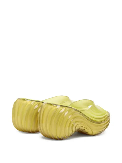 Diesel x Melissa platform mules in Melflex®