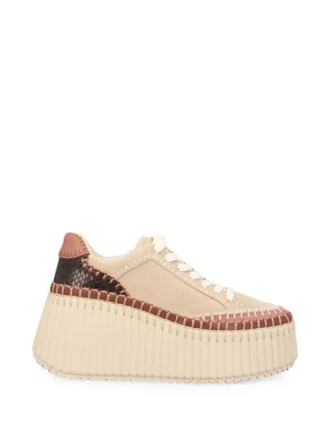 Chloé Nama wedge sneakers