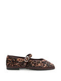 FLABELUS Pierre mary jane feline brown ballet flats