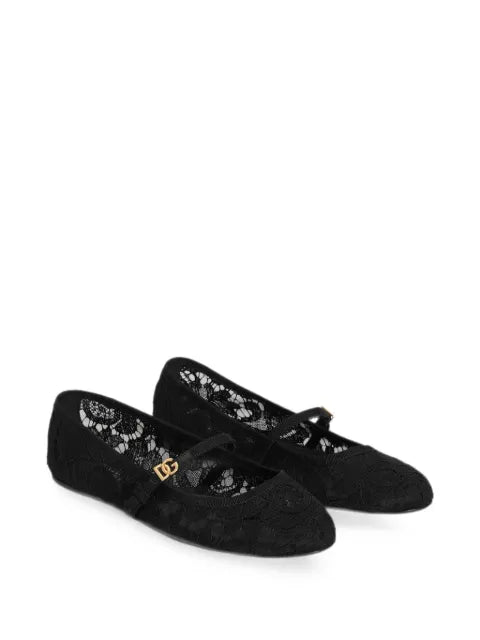 Dolce & Gabbana lace ballet flats