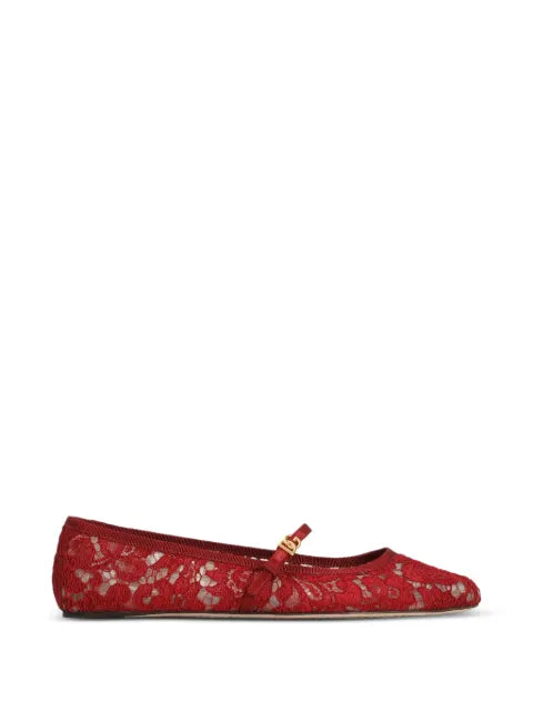 Dolce & Gabbana lace ballet flats