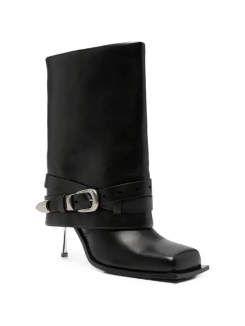 JW Pei Emilia buckled leather boots